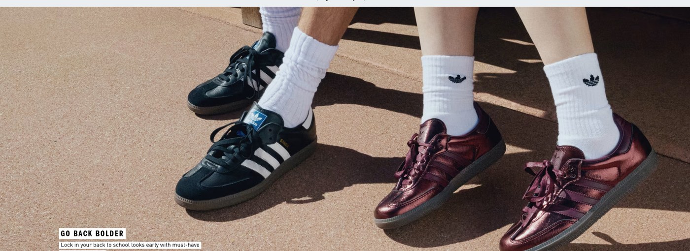 adidas Black Friday campaign creative